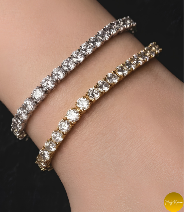 Everyday Ice Tennis Bracelet Classic Shine